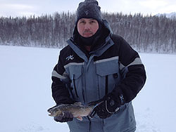 Photo of Scott Knight Ice Fishing